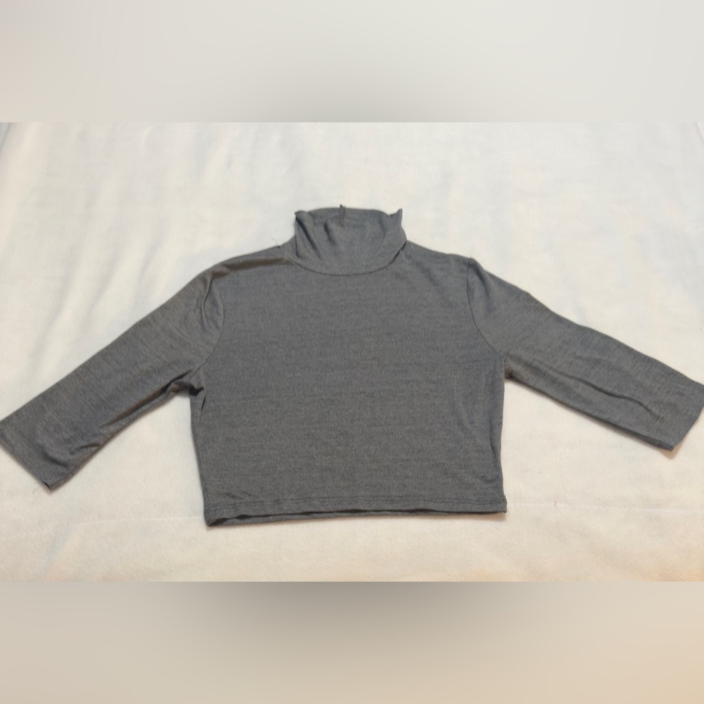 Heart & Hips Gray Crop Top